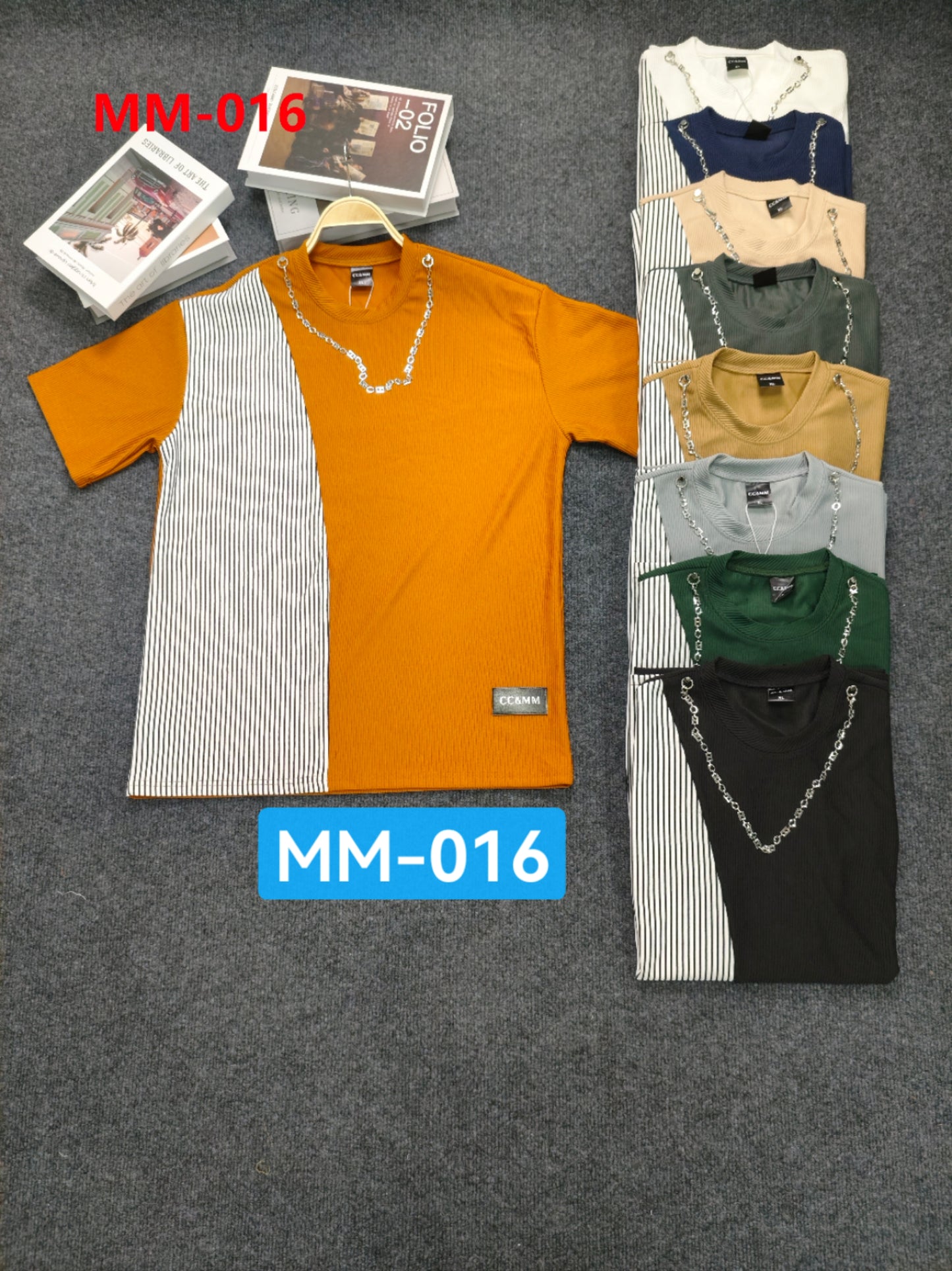 Men's Fashion Polo Shirt with Unique Buckle Design - Short Sleeve Ribbed Knit Casual Top