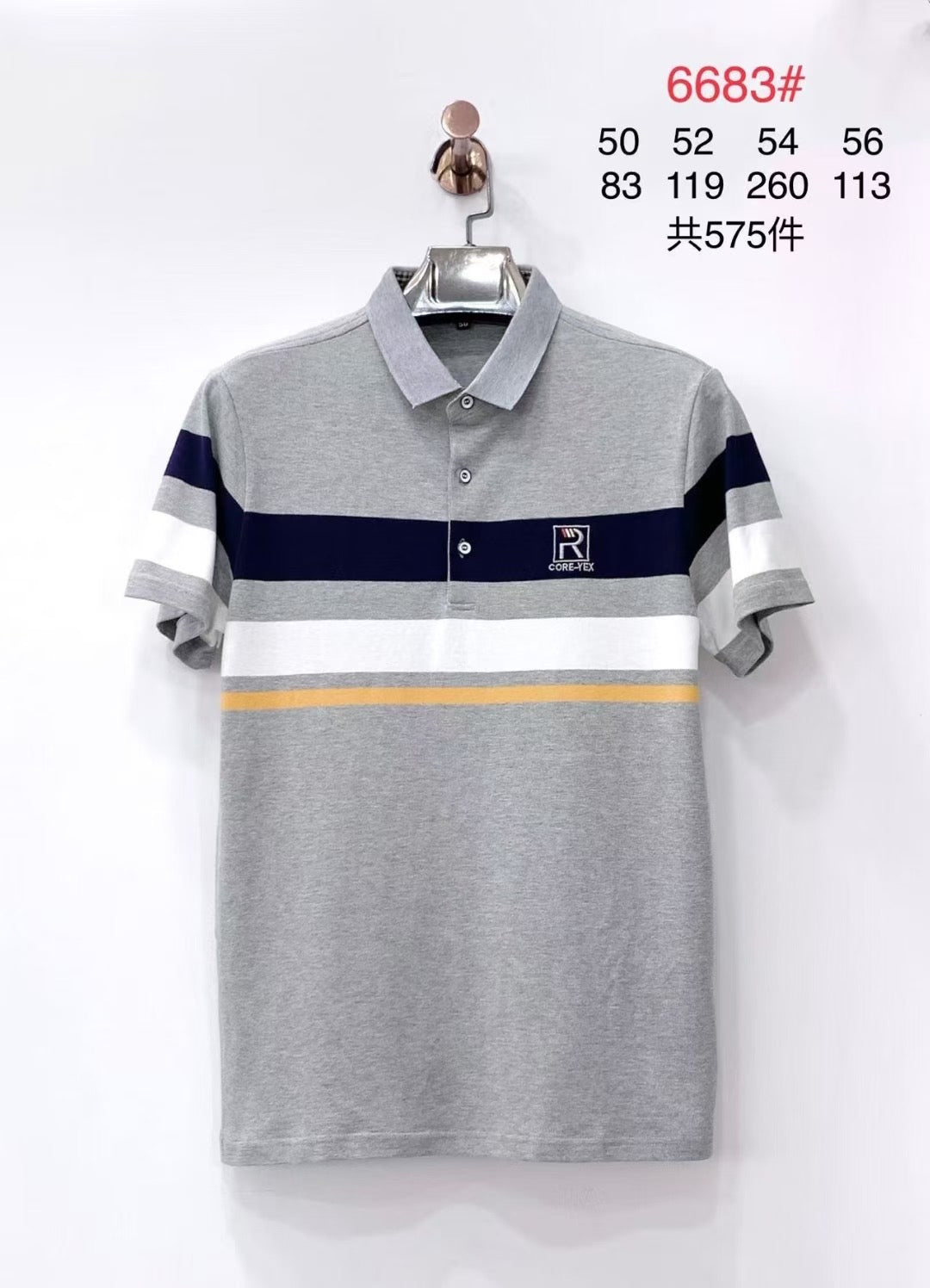 Wholesale Customized Embroidered Printed Men's Golf Sports Style Polo Shirt Quick Drying Business Office Men's Polo T-shirt Tops