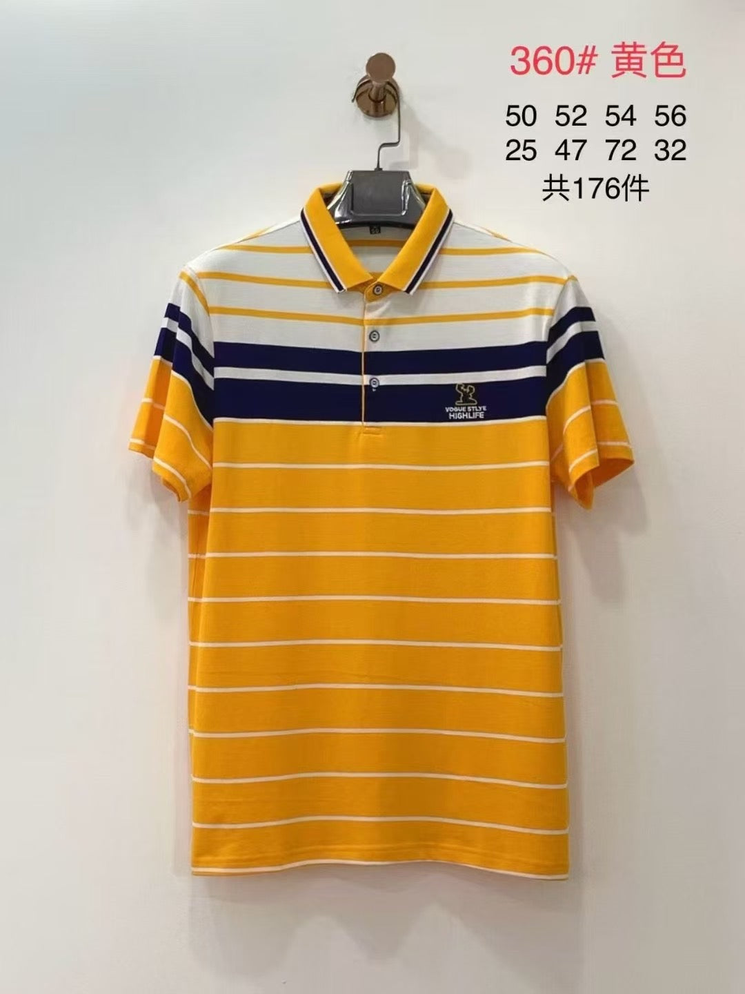Wholesale Customized Embroidered Printed Men's Golf Sports Style Polo Shirt Quick Drying Business Office Men's Polo T-shirt Tops