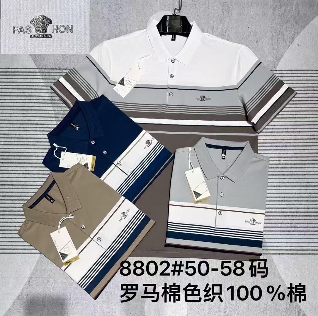 Wholesale Customized Embroidered Printed Men's Golf Sports Style Polo Shirt Quick Drying Business Office Men's Polo T-shirt Tops
