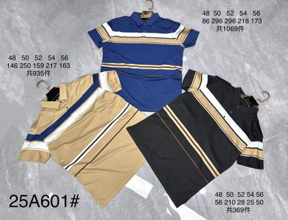 Wholesale Customized Embroidered Printed Men's Golf Sports Style Polo Shirt Quick Drying Business Office Men's Polo T-shirt Tops