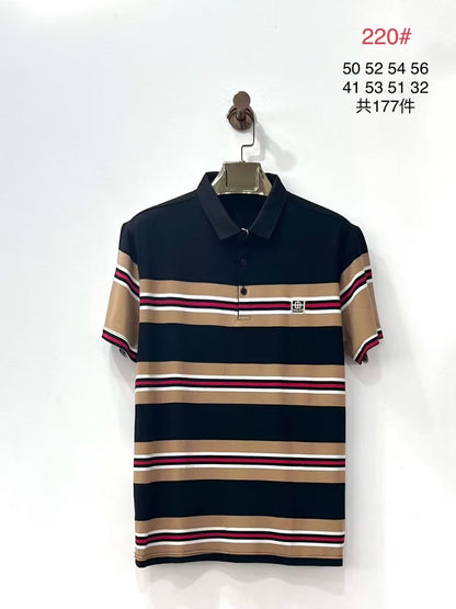 Wholesale Customized Embroidered Printed Men's Golf Sports Style Polo Shirt Quick Drying Business Office Men's Polo T-shirt Tops